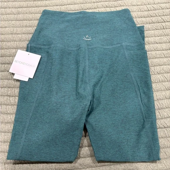 NWT Beyond Yoga Spacedye Caught In The Midi High Waisted Legging Green Size Med - Picture 5 of 6
